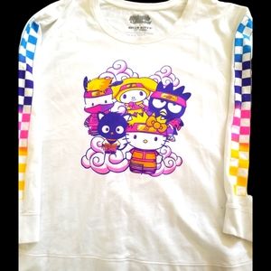 Naruto/Hello Kitty & friends sweatshirt